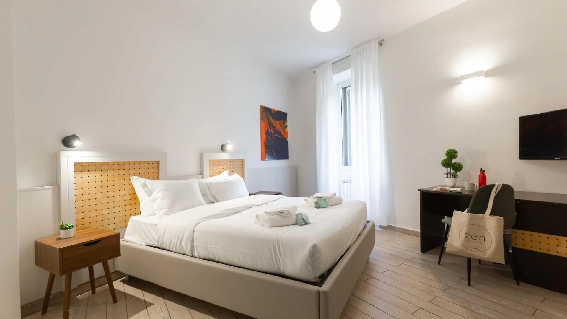 Renovated 2-Bdr Flat Statuto - Zen 51 Apartment Rome